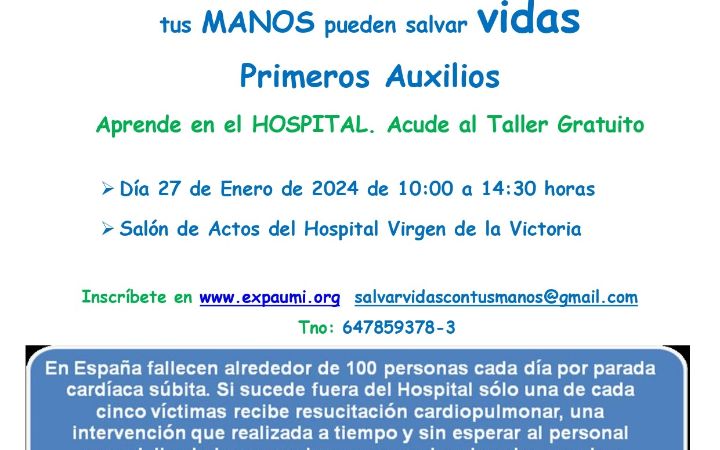 Cartel difusión Curso SVB y DEA el 27 de enero 2024 sábado en Hospital Clínico_page-0001