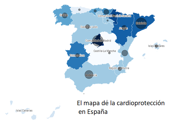 mapa DEAS España